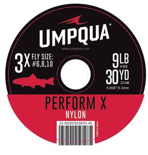 Umpqua Perform X Nylon Trout Tippet - Clear 30yds