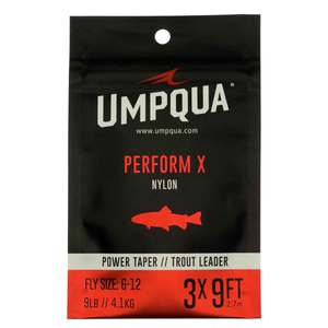 Umpqua Perform X Power Leader - 9ft 1pk