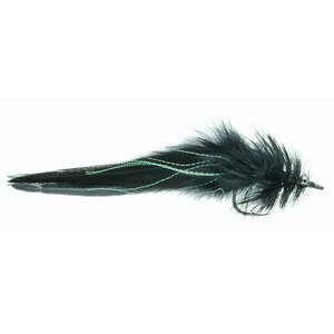 Umpqua Pike Snake Fly - Black, size 3/0