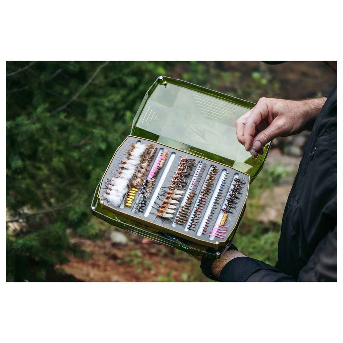 Umpqua UPG LT Payload Boat Freshwater Fly Box - Olive - Olive Umpqua UPG LT Payload Boat Freshwater Fly Box - Olive - Olive