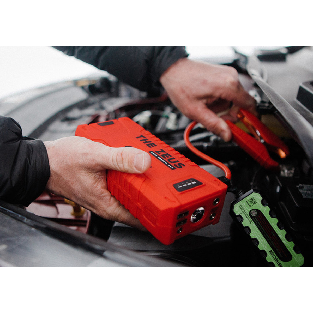 Uncharted Supply Co. The Zeus Portable Jump Starter and USB Charger - 20,000 mAh Uncharted Supply Co. The Zeus Portable Jump Starter and USB Charger - 20,000 mAh