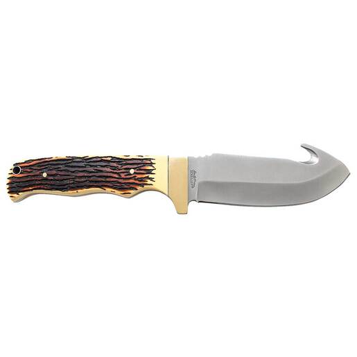 Uncle Henry 185UH 4.3 inch Fixed Blade Knife – Brown – Brown