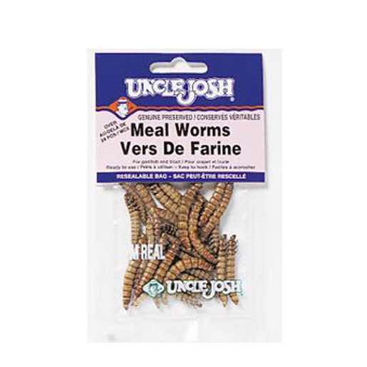 Uncle Josh Preserved Meal Worms – Natural