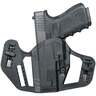 Uncle Mike's Apparition S&W M&P 9/40/45 and Shield 9 Plus Inside and Outside the Waistband Ambidextrous Holster  - Black