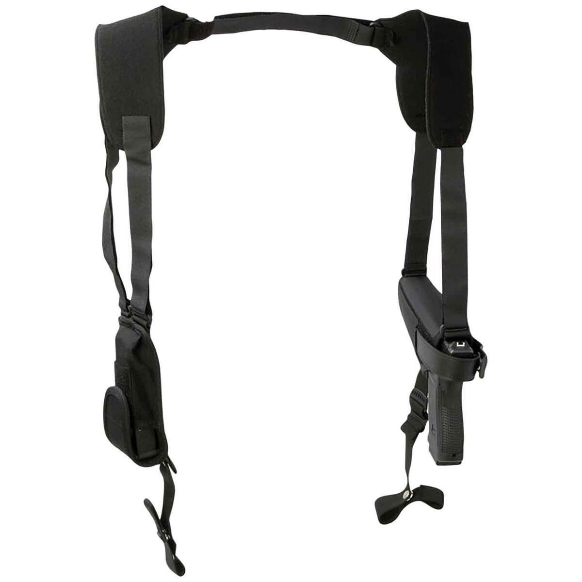 Uncle Mike's Pro-Pak Horizontal Shoulder 3.75in - 4.5in Barrel Right Hand Holster - Black 15 Uncle Mike's Pro-Pak Horizontal Shoulder 3.75in - 4.5in Barrel Right Hand Holster - Black 15