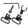 Uncle Mike's Quick Detachable 115 Tri-Lock w/ Magnum Band Swivel Set -  - Black 1in