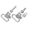 Uncle Mike's Ruger 10/22 Swivel Set - Silver - Silver 1in