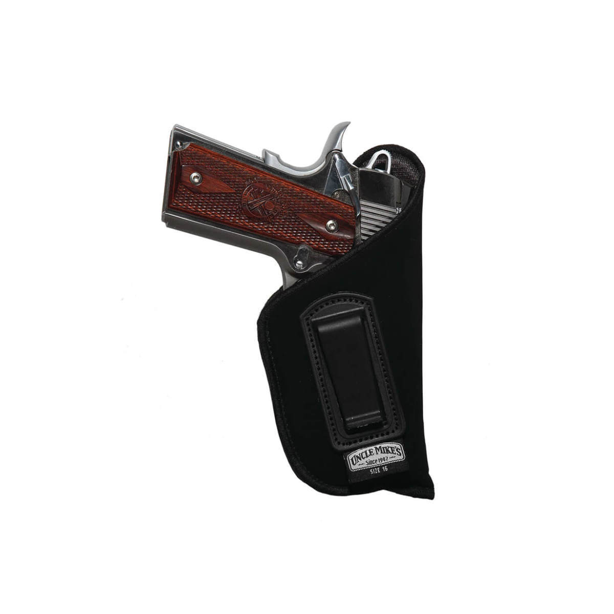 Uncle Mike's Sidekick Open Glock 26/27/33 Inside the Pant Size 12 Left Hand Holster - Black 12 Uncle Mike's Sidekick Open Glock 26/27/33 Inside the Pant Size 12 Left Hand Holster - Black 12