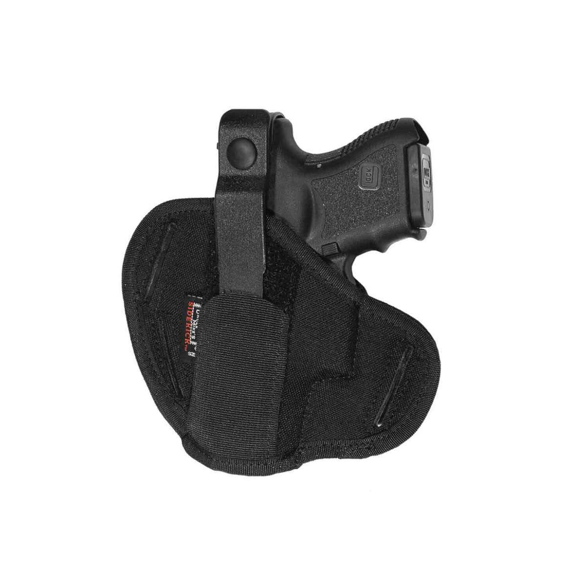 Uncle Mike's Super Belt Slide H&K USP Compact Outside the Waistband Size 30 Ambidextrous Holster - Black 30 Uncle Mike's Super Belt Slide H&K USP Compact Outside the Waistband Size 30 Ambidextrous Holster - Black 30