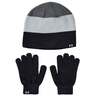 Under Armour Boys' Beanie And Glove Set - Black - Black One Size Fits Most