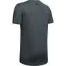 Under Armour Boys' Sportstyle Short Sleeve Shirt - Pitch Gray - M - Pitch Gray M