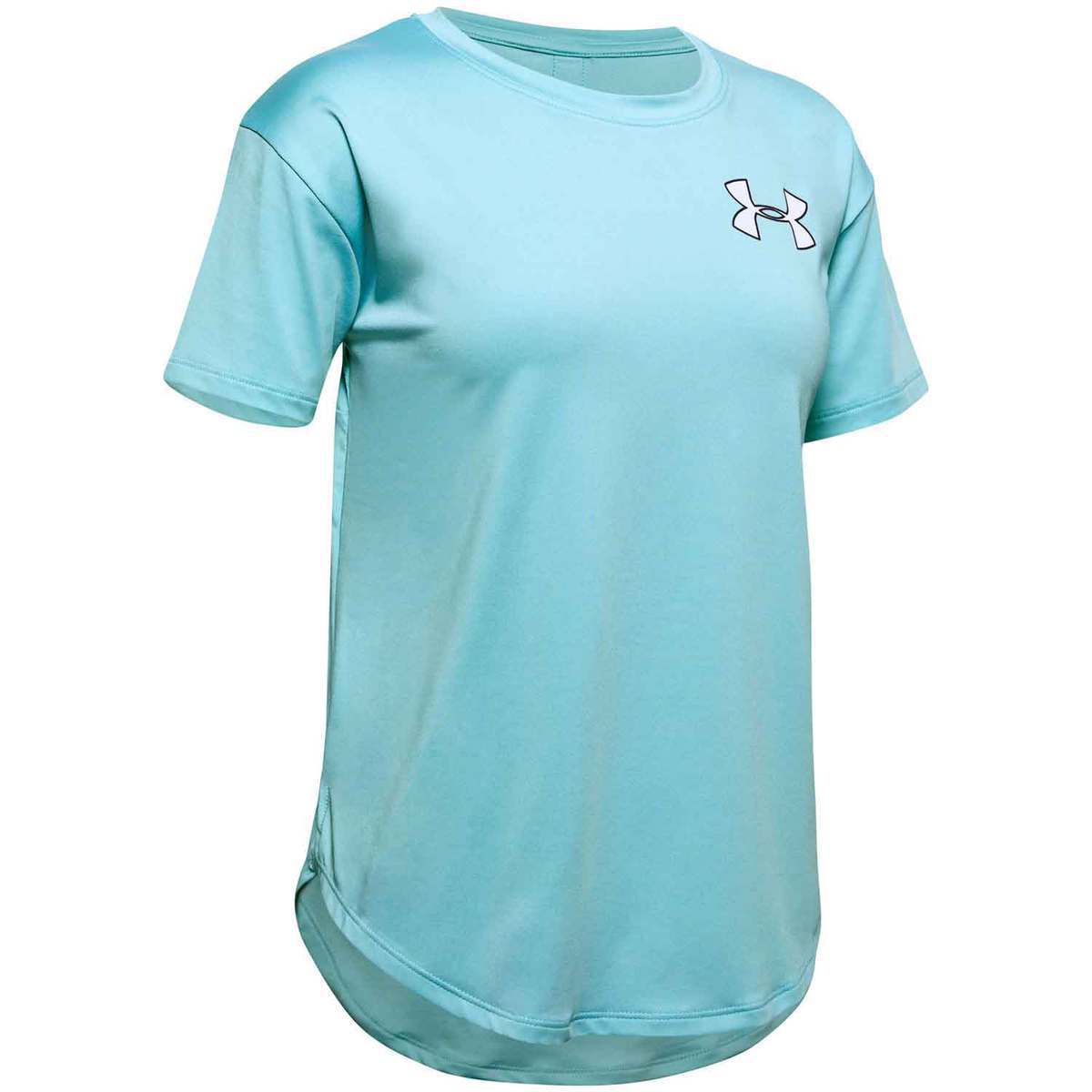 Under Armour Girls' HeatGear Short Sleeve Shirt | Sportsman's Warehouse