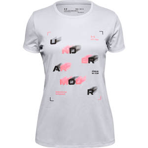 Under Armour Girls' Tech Branded Short Sleeve Shirt