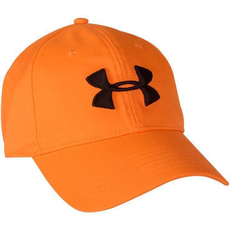 Under Armour Men's Camo Adjustable 2.0 Hunting Cap - Blaze Orange One Size Fits Most Under Armour Men's Camo Adjustable 2.0 Hunting Cap - Blaze Orange One Size Fits Most