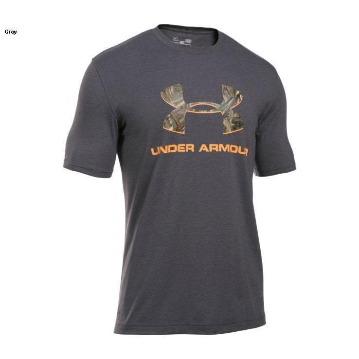 Under Armour Men's Camo Fill Logo Short Sleeve Shirt Under Armour Men's Camo Fill Logo Short Sleeve Shirt