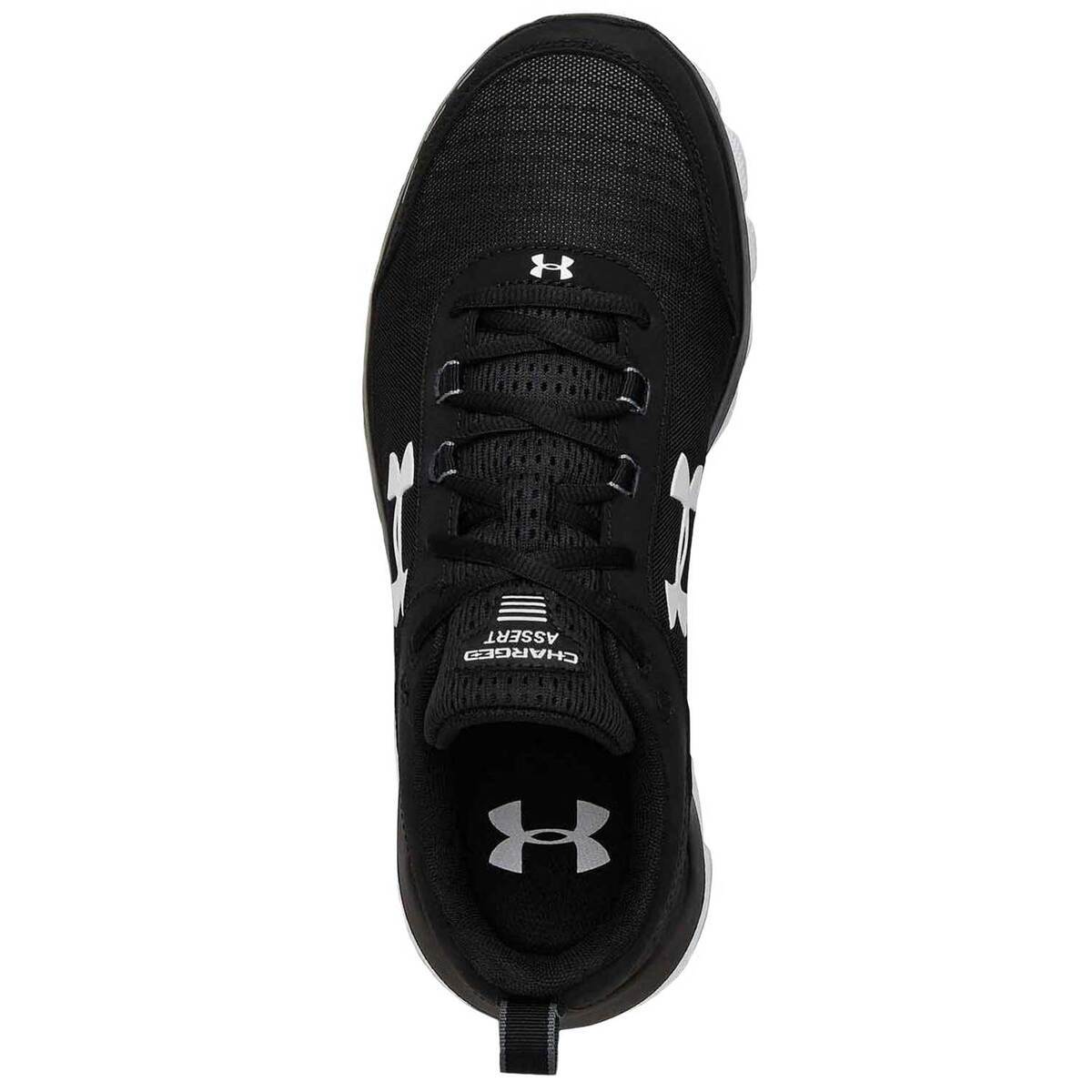 Under Armour Men's Charged Assert 8 Running Shoes - Black - Size 8 M ...