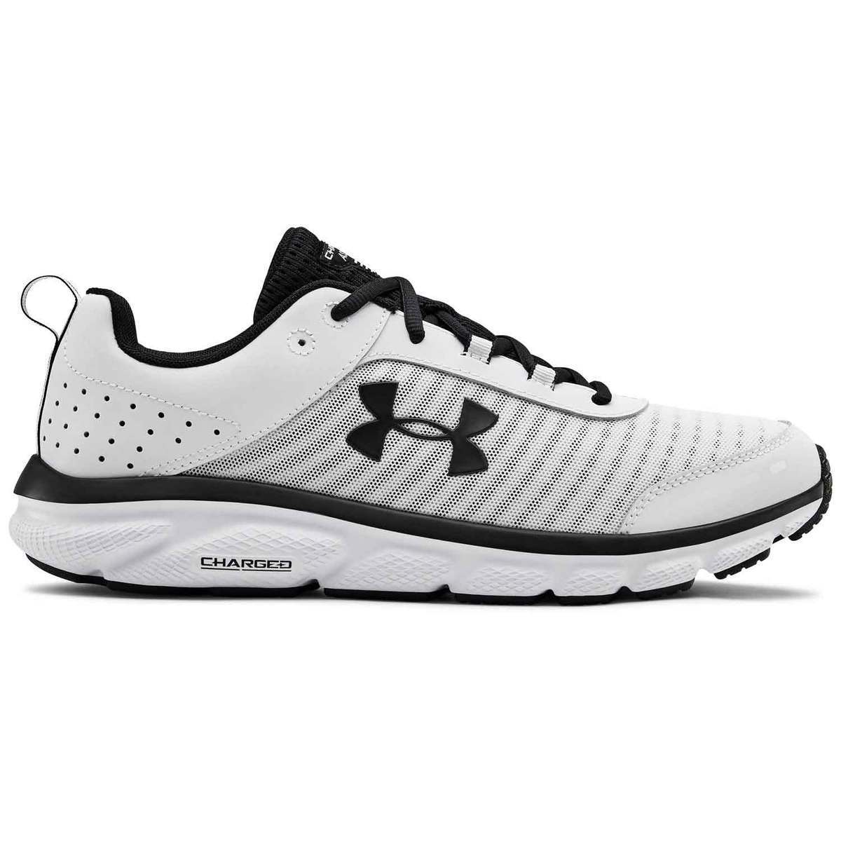 Under Armour Men's Charged Assert 8 Running Shoes - White - Size 10