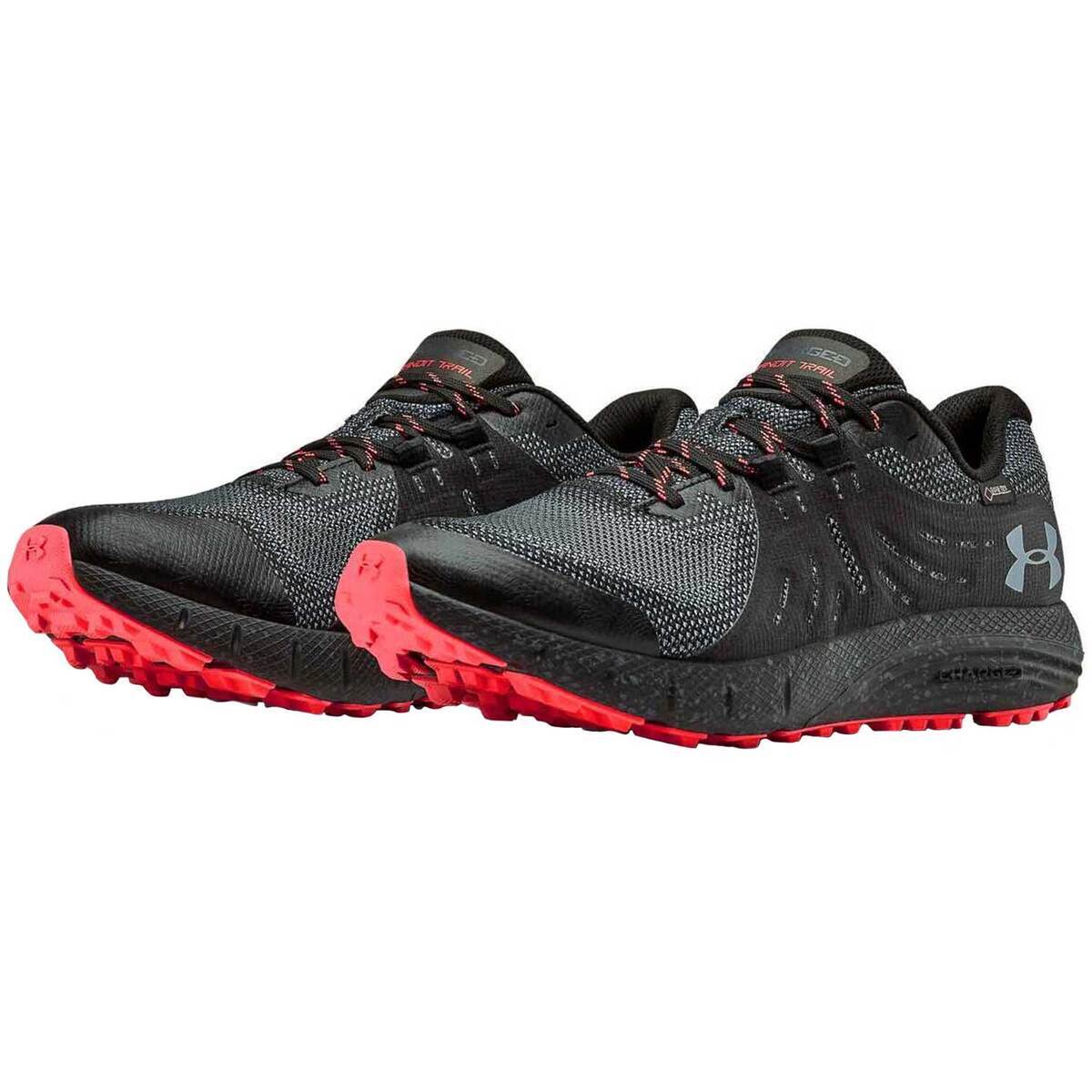 Under Armour Men's Charged Bandit Waterproof Trail Running Shoes - Black - Size 12 - Black 12 Under Armour Men's Charged Bandit Waterproof Trail Running Shoes - Black - Size 12 - Black 12