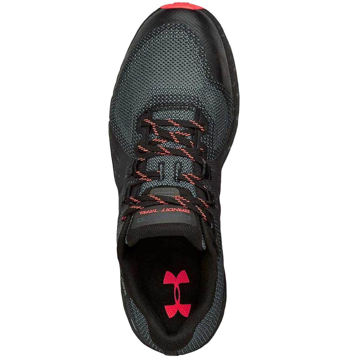 Under Armour Men's Charged Bandit Waterproof Trail Running Shoes - Black - Size 12 - Black 12 Under Armour Men's Charged Bandit Waterproof Trail Running Shoes - Black - Size 12 - Black 12