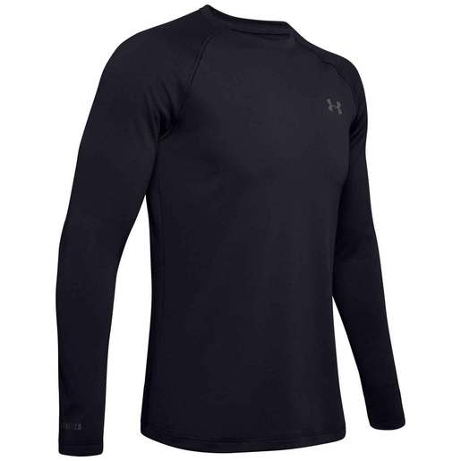 Under Armour Men’s ColdGear Base 2.0 Long Sleeve Shirt – Black XXL
