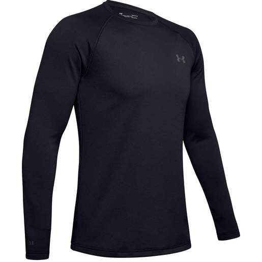 Under Armour Men’s ColdGear Base 3.0 Long Sleeve Shirt – Black M
