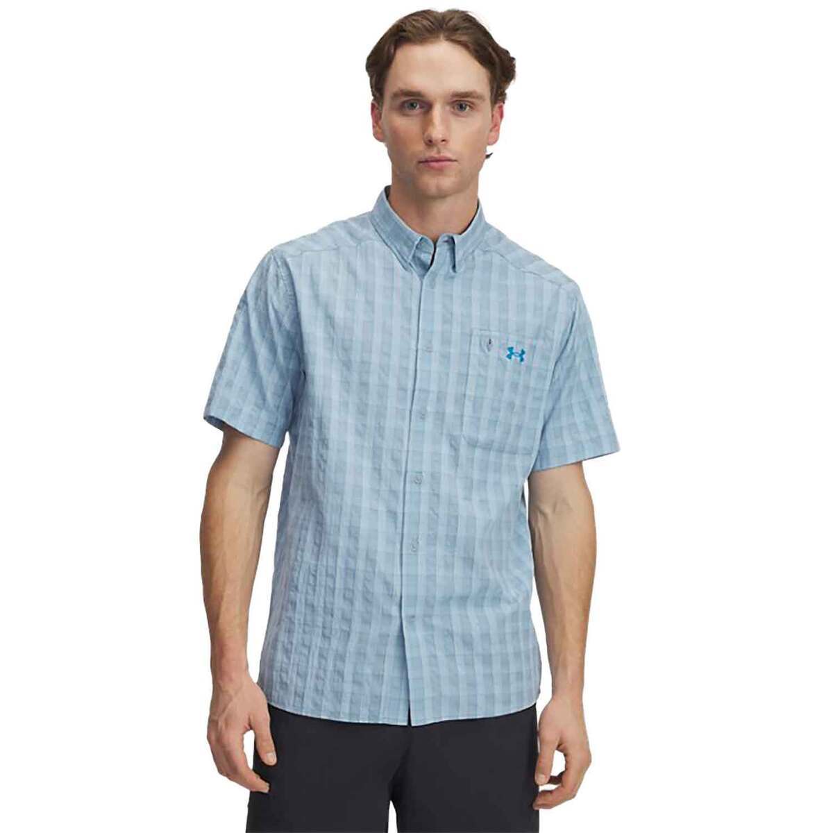 under armour dress shirt Men's Playoff 3.0 Printed Polo and a curved hem Under Armour Men's Tactical Button-Down