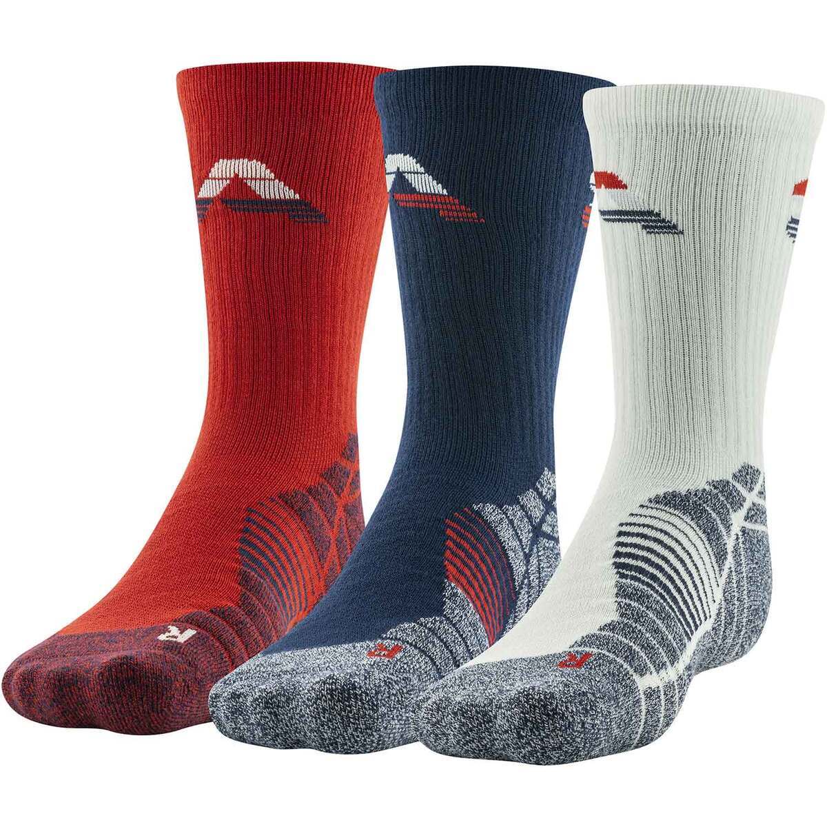 Under Armour Men's Elevated Performance 3-Pack Crew Casual Socks Under Armour Men's Elevated Performance 3-Pack Crew Casual Socks