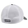 Under Armour Men's Fish Hunter Mesh Fitted Hat - Pitch Gray - XL/XXL - Pitch Gray XL/XXL