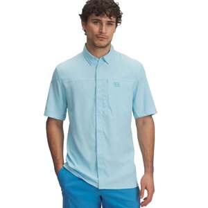 Under Armour Men's Fish Pro Hybrid Woven Short Sleeve Fishing Shirt