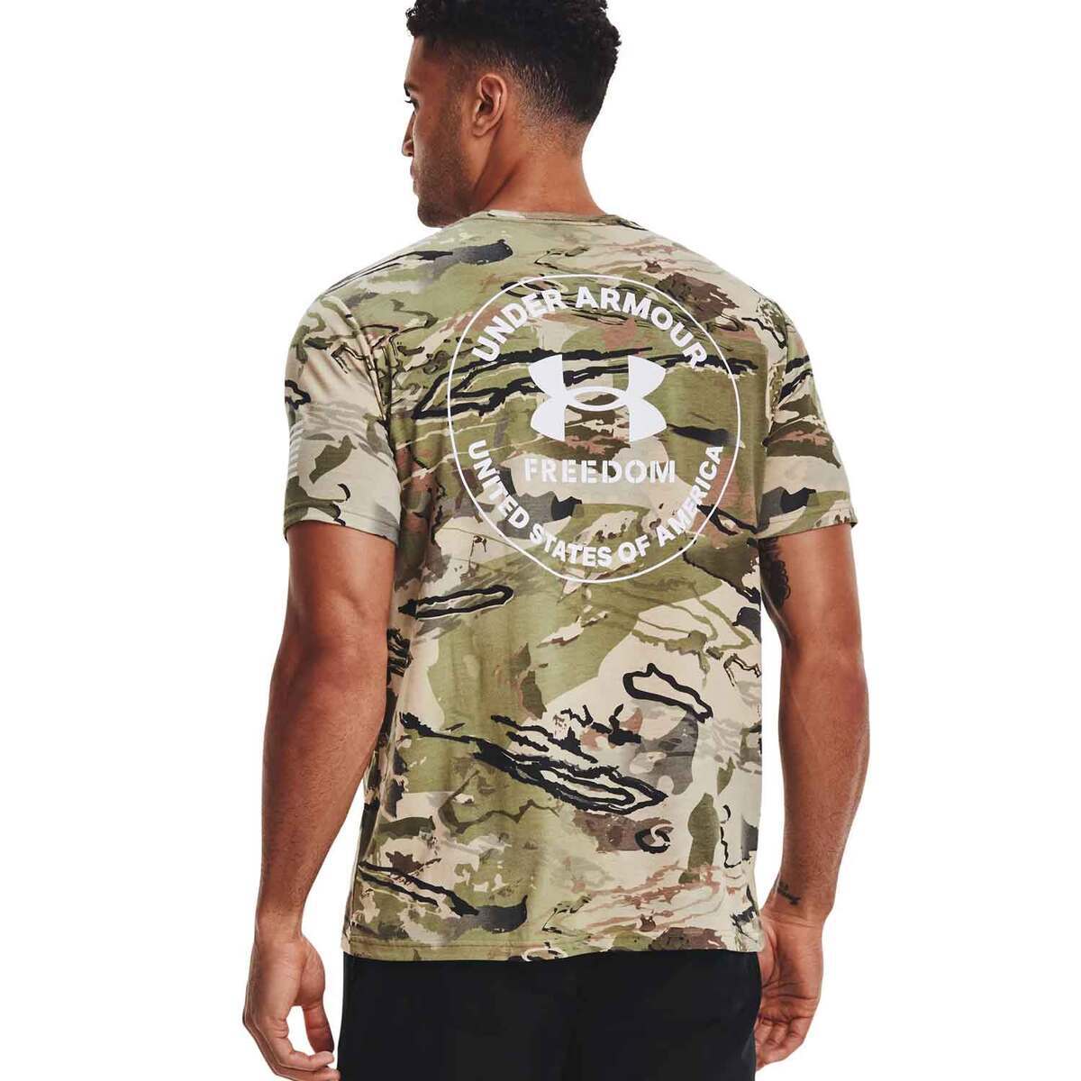 Under Armour Men's Freedom Camo Short Sleeve Shirt | Sportsman's Warehouse