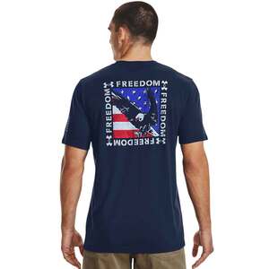 Under Armour Men's Freedom Eagle Short Sleeve Shirt - Academy - L