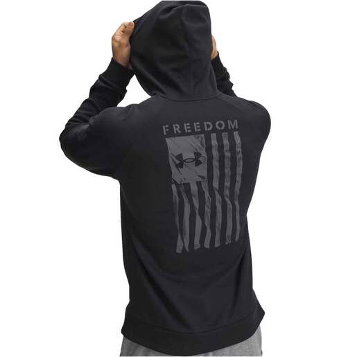 Under Armour Men's Freedom Flag Casual Hoodie - Marine OD Green/Desert Sand 3XL