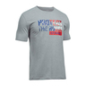 Under Armour Men's Freedom Protect This House 2.0 Short Sleeve Shirt - Steel Light Heather M