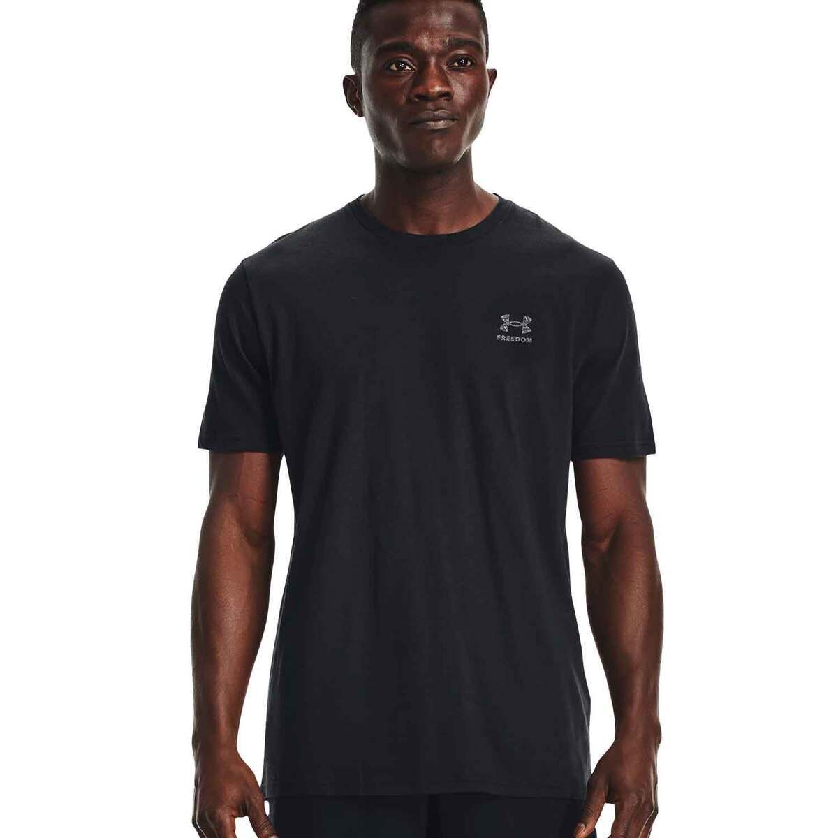 Under Armour Men's Freedom Whitetail Euro Flag Fill Short Sleeve Shirt Under Armour Men's Freedom Whitetail Euro Flag Fill Short Sleeve Shirt