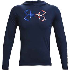 Under Armour Men's Iso-Chill Freedom Hook Fishing Hoodie - Academy - L
