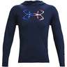 Under Armour Men's Iso-Chill Freedom Hook Fishing Hoodie - Academy - L - Academy L