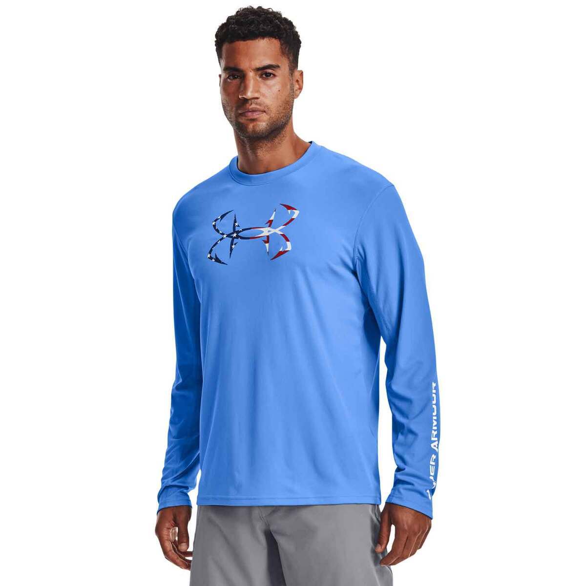 Under Armour Men's Iso-Chill Freedom Hook Long Sleeve Shirt Under Armour Men's Iso-Chill Freedom Hook Long Sleeve Shirt