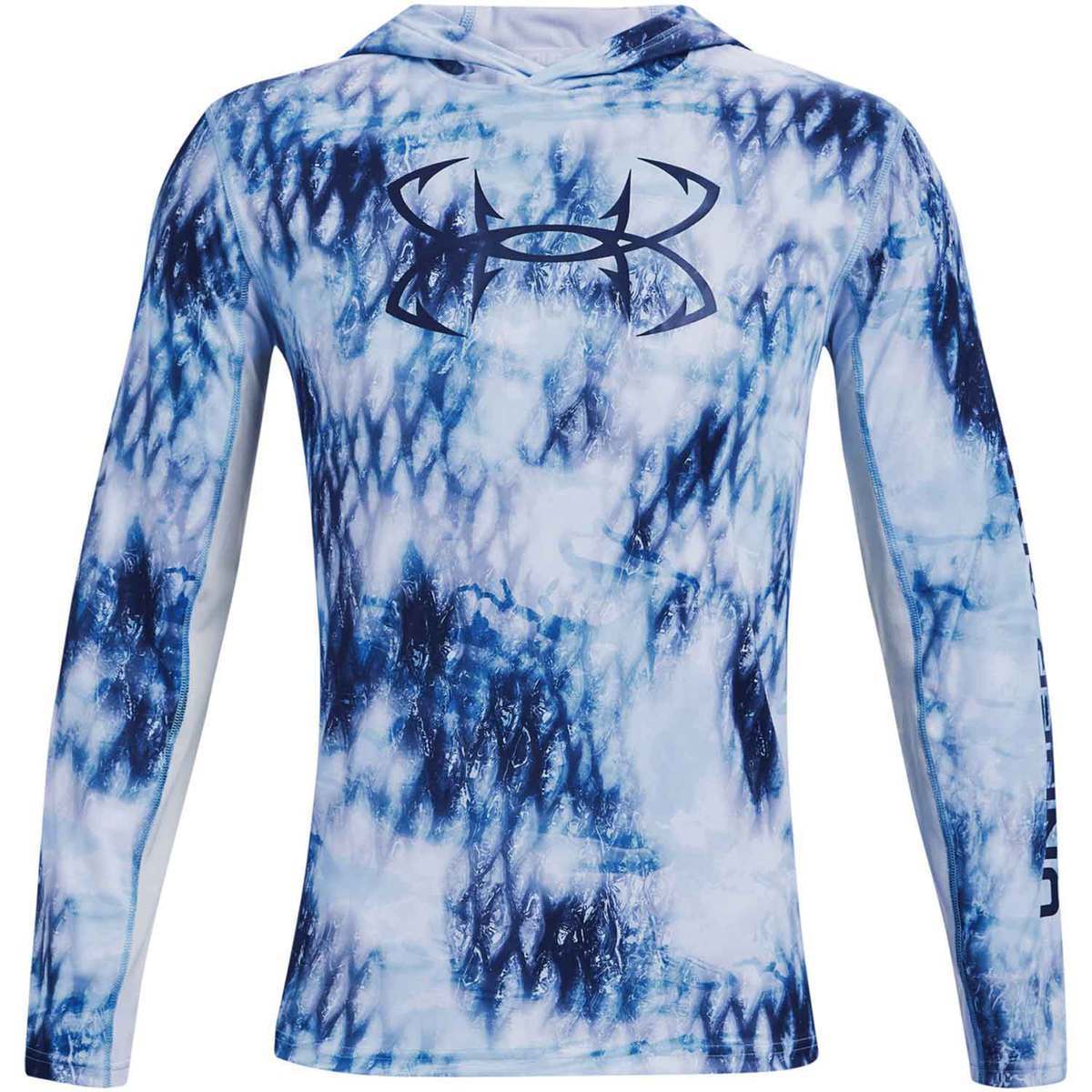 Under Armour Men's Iso-Chill Shorebreak Camo Fishing Hoodie Under Armour Men's Iso-Chill Shorebreak Camo Fishing Hoodie
