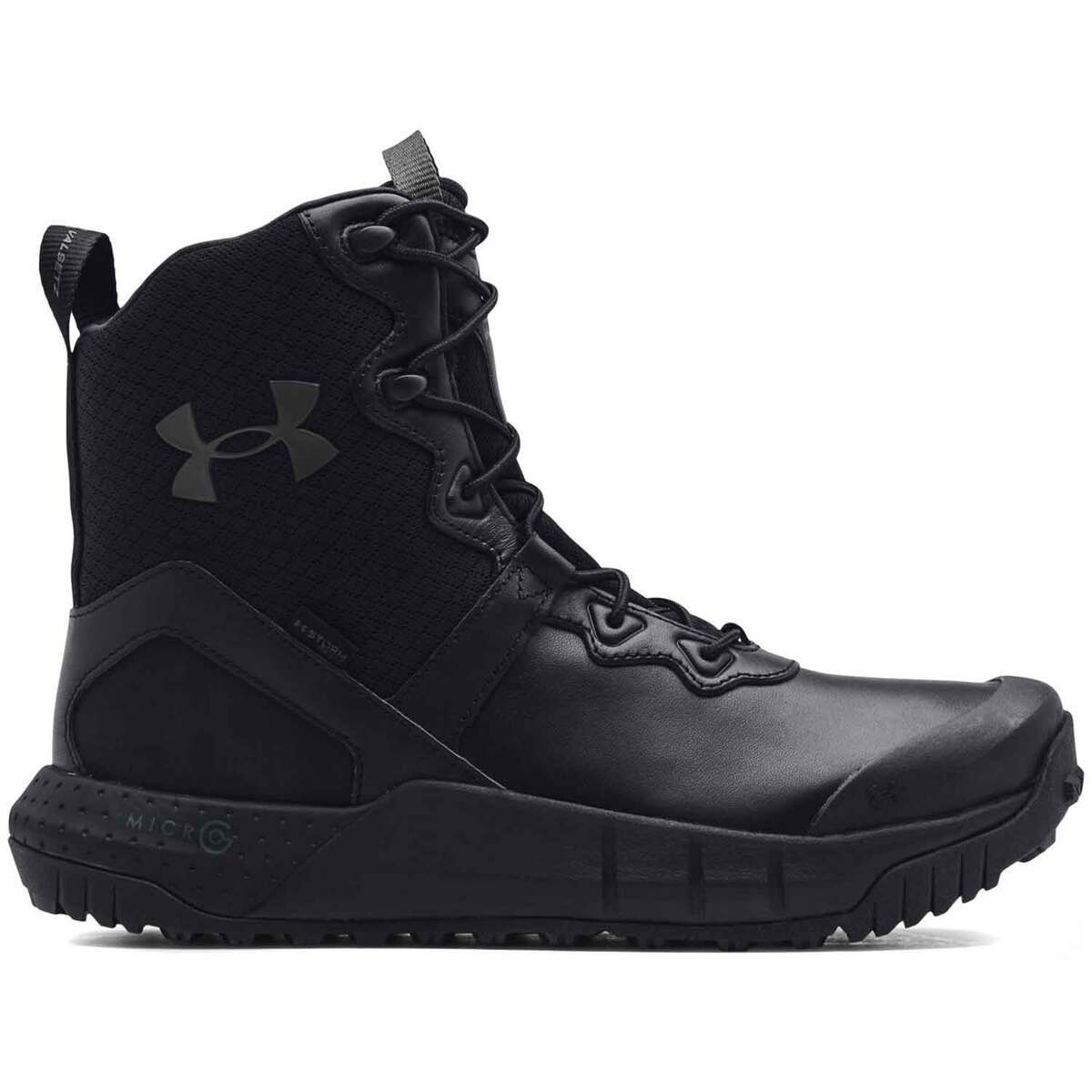 Under Armour Men's Micro G Valsetz Leather Tactical Boots | Sportsman's ...