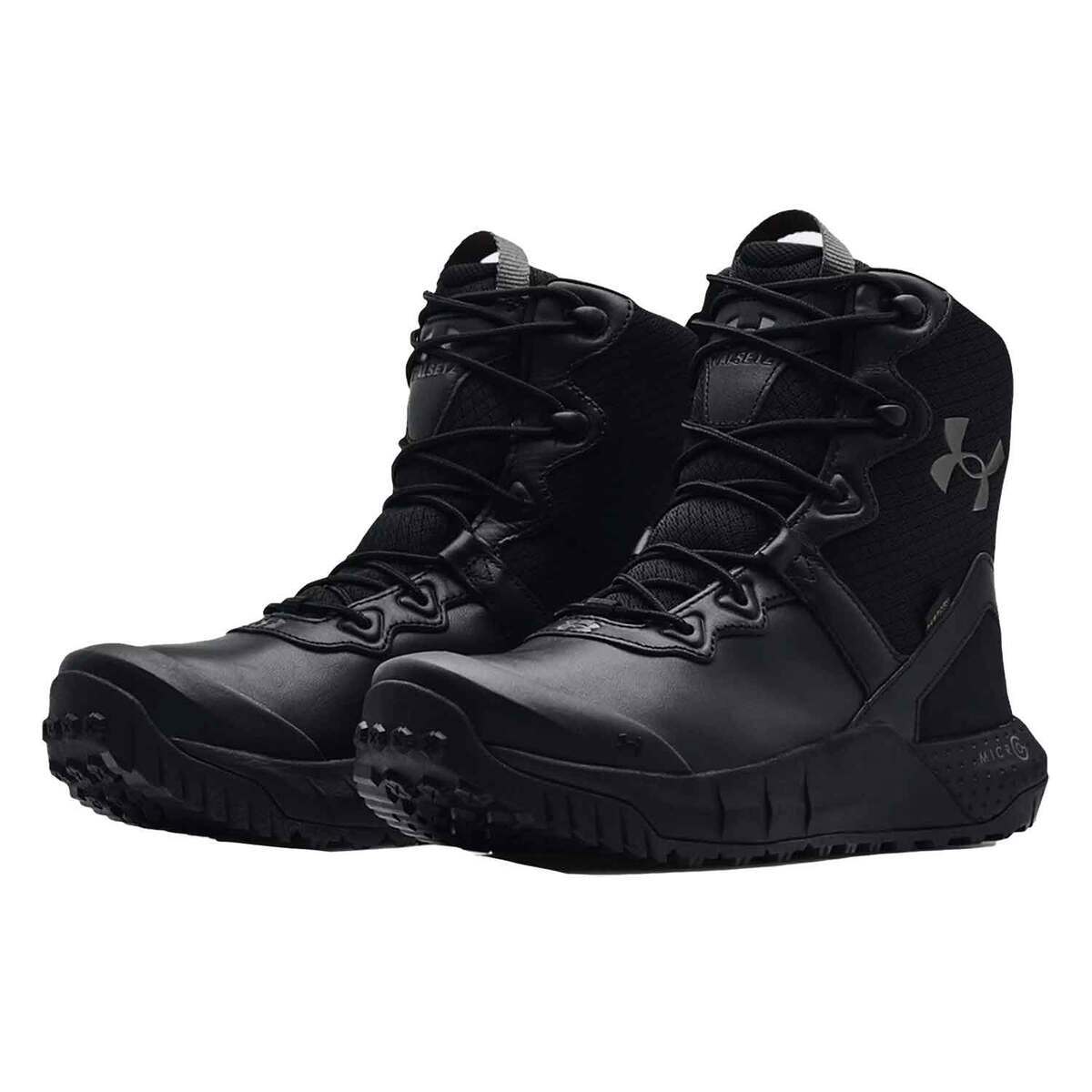 Under Armour Men's Micro G Valsetz Leather Tactical Boots Under Armour Men's Micro G Valsetz Leather Tactical Boots