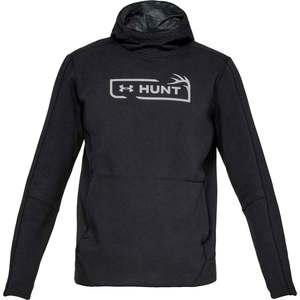 Under Armour Men's Microthread Hunt Icon Hoodie - Black - L