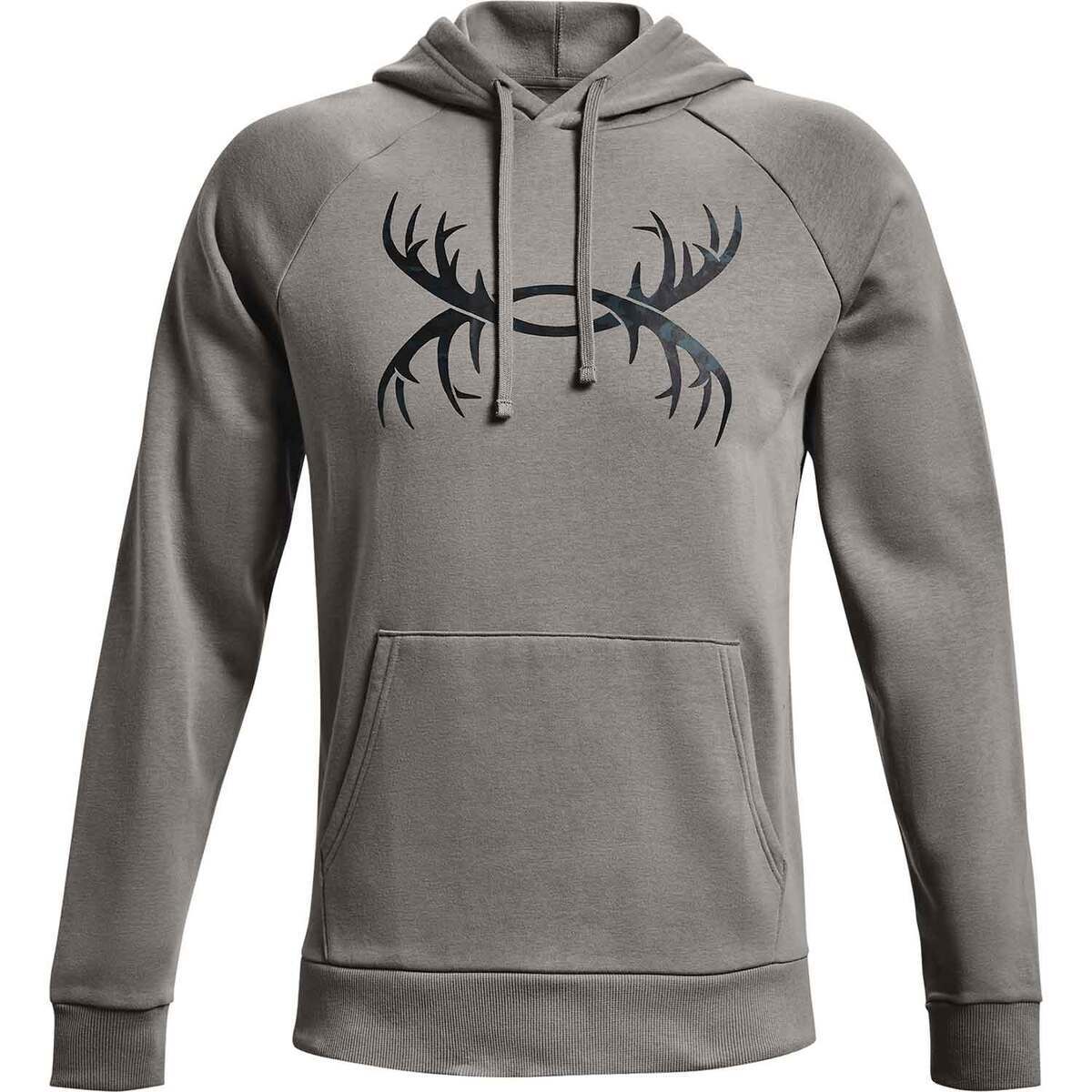 Under Armour Men's Rival Fleece Antler Casual Hoodie Under Armour Men's Rival Fleece Antler Casual Hoodie