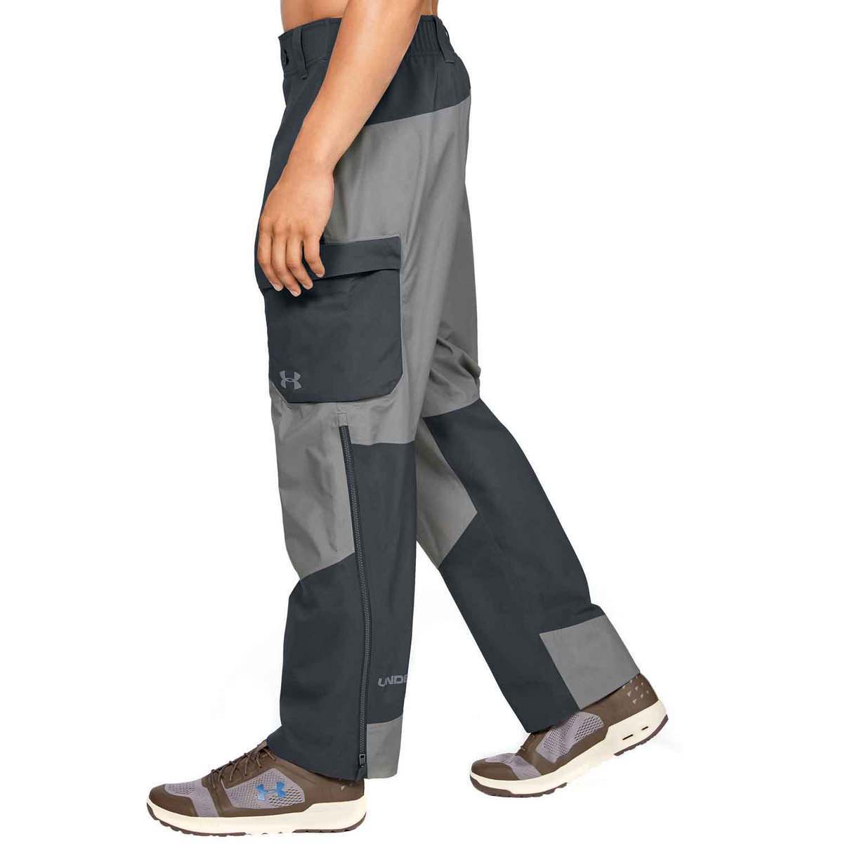 Under Armour Men's Shoreman Waterproof Rain Pants - Stealth Gray - 3XL - Stealth Gray 3XL Under Armour Men's Shoreman Waterproof Rain Pants - Stealth Gray - 3XL - Stealth Gray 3XL
