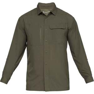 Under Armour Men's Tac Hunter Long Sleeve Shirt - Marine Od Green - 3XL