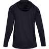 Under Armour Men's Tech 2.0 Hooded Long Sleeve Shirt - Black - XL - Black XL