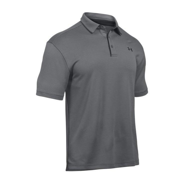 Under Armour Men's Tech Polo Short Sleeve Shirt - Gray - M - Graphite M Under Armour Men's Tech Polo Short Sleeve Shirt - Gray - M - Graphite M