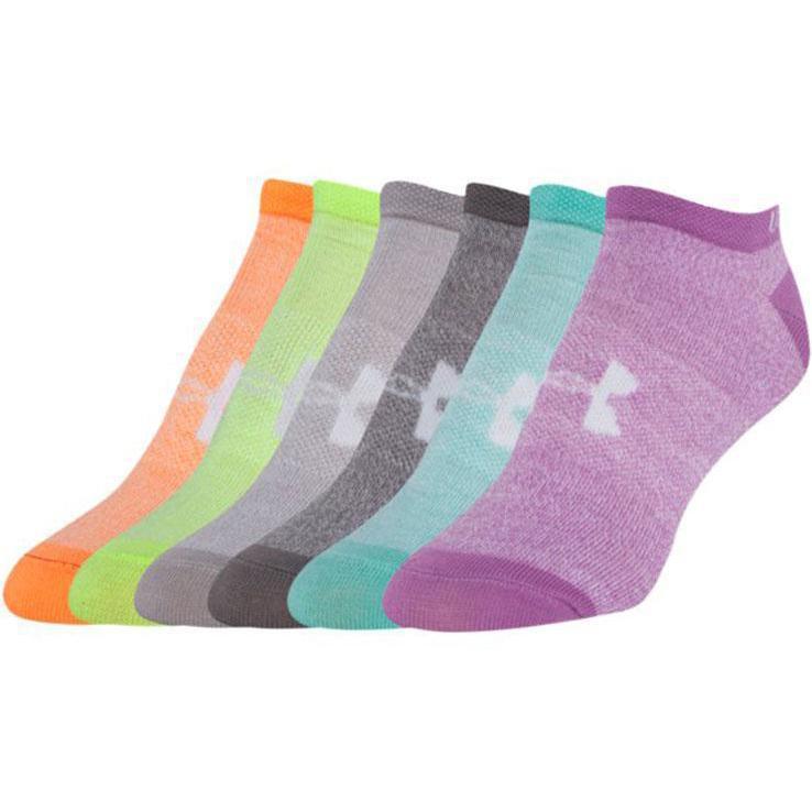 Under Armour Women's 6-Pack No Show Athletic Socks | Sportsman's Warehouse