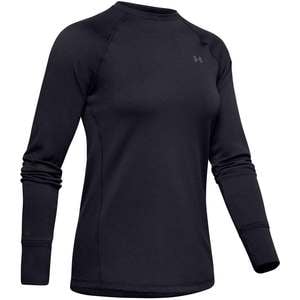 Under Armour Women's Base 3.0 Long Sleeve Shirt - Black - XL