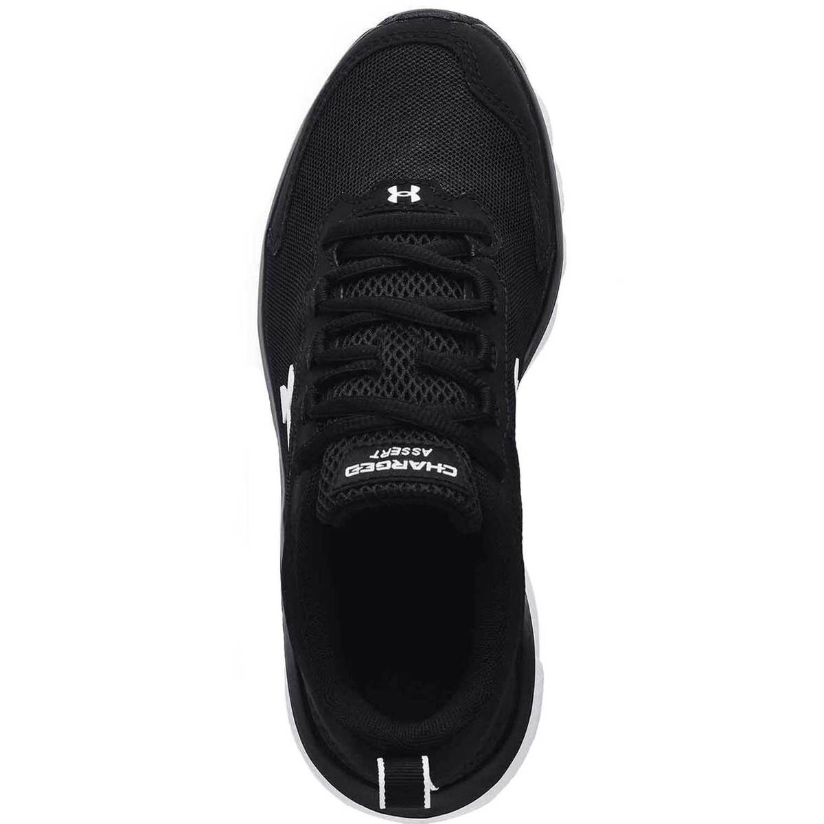 Under Armour Women's Charged Assert 9 Running Shoes - Black and White ...