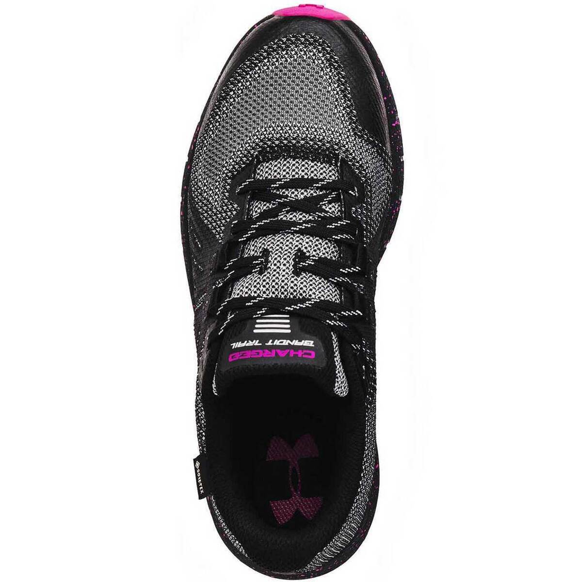 Under Armour Women's Charged Bandit Waterproof Low Trail Running Shoes - Black - Size 6 - Black 6 Under Armour Women's Charged Bandit Waterproof Low Trail Running Shoes - Black - Size 6 - Black 6